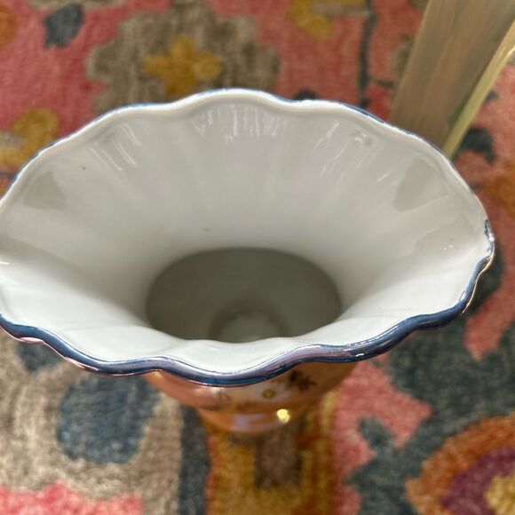 Vintage Lusterware Vase Made in Japan 7" - Picture 11 of 16